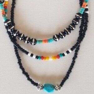 Western Jewelry Necklace Set